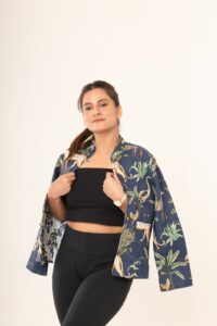 Handcrafted Quilted Jacket – Safari Adventure