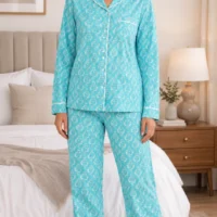 Aquablue Pajama Set