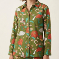 Olive Garden Cotton Pajama Set