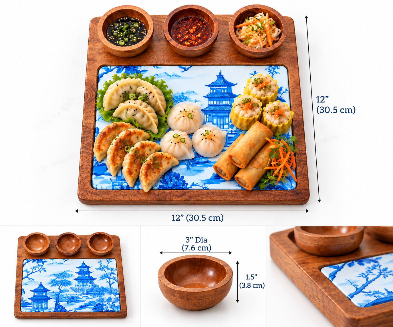 Blue & White Heritage Serving Platter - Image 2